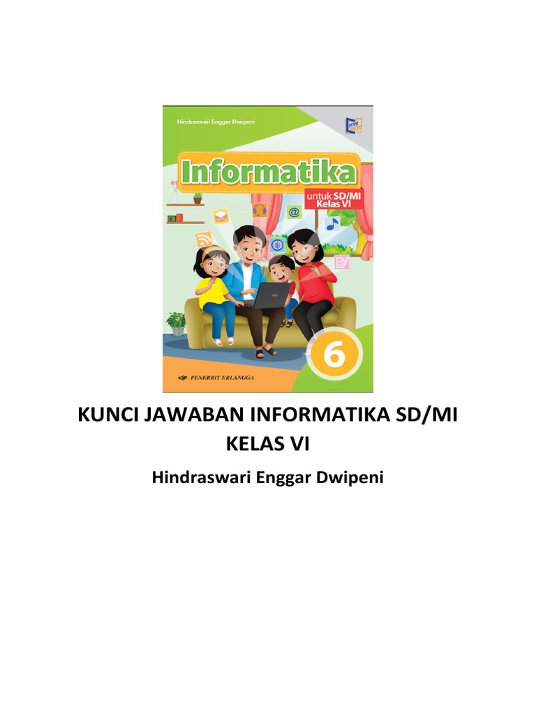 Kunci jawaban informatika sd kelas 6 pdf