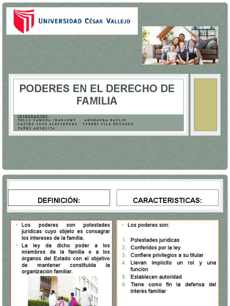Poderes y Derechos en la Familia | PDF | Familia | Democracia