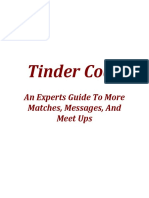 Tinder Code: An Experts Guide To More Matches, Messages, and Meet Ups