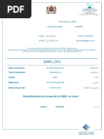 Demande de Modèle J au Maroc | PDF | Justice | Crime et violence