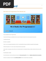 Best Books For Programmers (The Ultimate List)