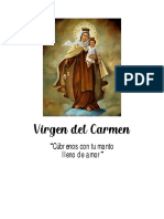 Virgen del Carmen torta