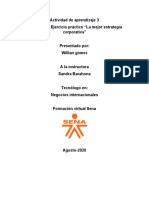 Evidencia 3 “La Mejor Estrategia Corporativa” 4112