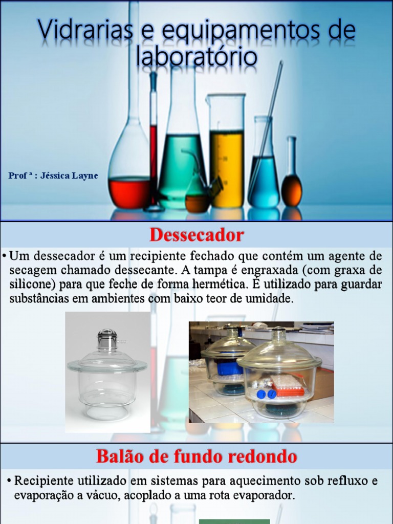 Vidrarias e Equipamentos de Laboratório | PDF | Líquidos | Destilação
