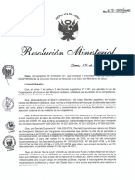 Resolución Ministerial