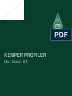 Kemper Profiler Main Manual 8.5 (English)