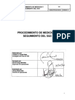 Procedimiento de Medicion y Seguimiento Del SGC PR-SGC-NS-004