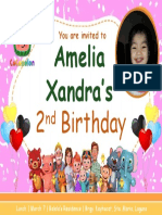 Xandra's Birthday Tarp