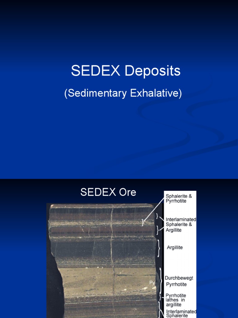 Overview of SEDEX Deposits | PDF | Social Science | Technology ...