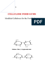 Cellulose Food Gums: Modified Celluloses For The Food Industry