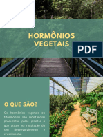 Trabalho hormonios vegetais