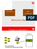 Memoria real - sistemas operativos