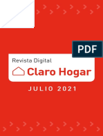 Revista Claro Hogar Julio