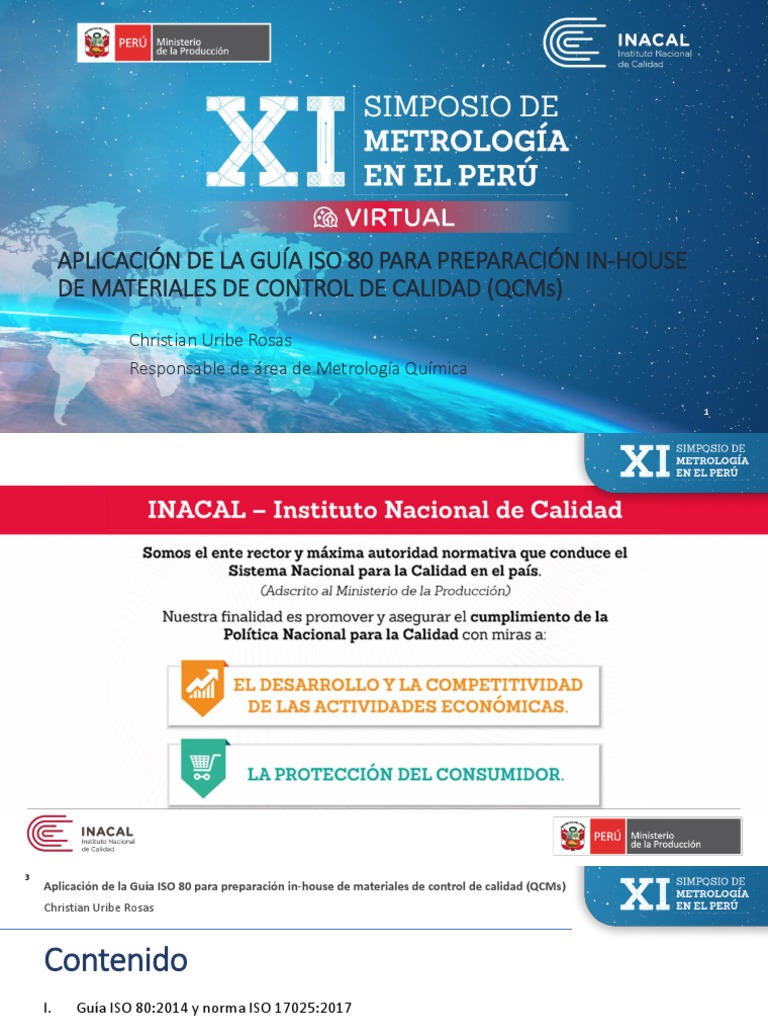 Aplicación de la Guía ISO 80 en QCMs | PDF | Organización internacional ...