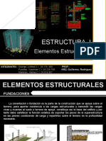 Elementos Estructurales ESTRUCTURA I