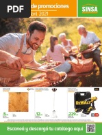 Catálogo Sinsa Cerámica Promociones 2023 | PDF | Materiales de ...