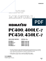 Shop Manual PC400-7