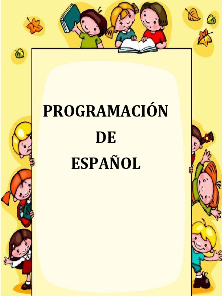 Programaciones Español 2 | PDF | Palabra | Puntuación