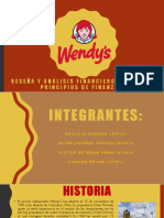 Analisis Finacierio Wendy S Company