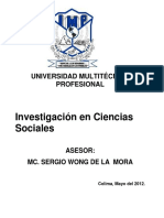 Investigacion en C.S.