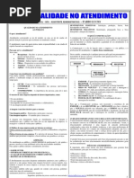 Apostila qualidade atendimento
