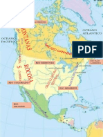 Principales accidentes geográficos de América del Norte