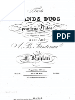 Op. 39 Trois Grands Duos Pour Deux Flutes.
