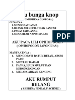 Tulisan Nama Nama Sayur