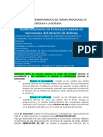 Quebrantamiento de Formas Procesales en Menoscabo Del Derecho A La Defensa