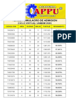 3er. SIMULACRO UNMSM