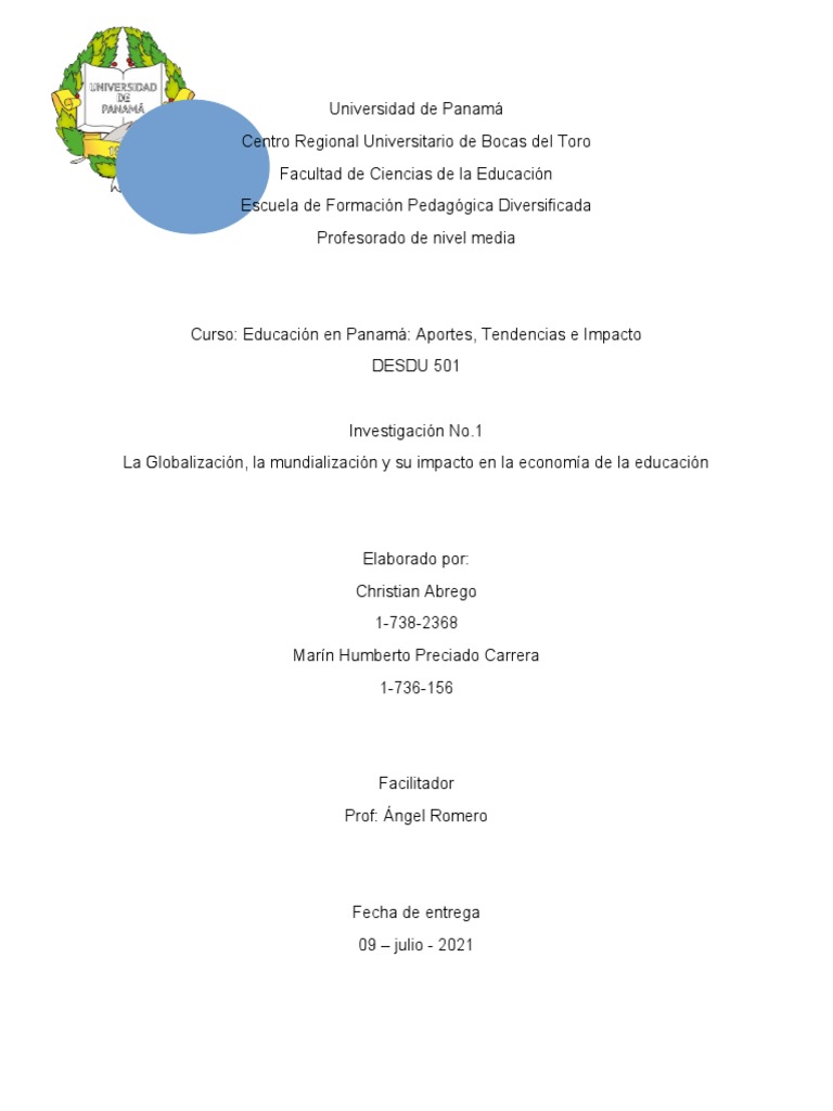 Impacto de la Globalización en Educación | PDF | Globalización ...