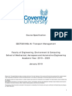 MSC Air Transport Management Part A