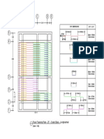 A B C D E: Floor Framing Plan - 2F - Crank Bars - Longitudinal