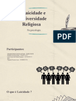 Laicidade e diversidade religiosa na psicologia