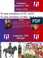 Cowpens: To View Animation On PC: Hit F5 To View Animation On Mac: Hit + Enter