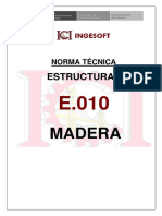 Norma E.010 Madera