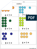 Add 1 to Other Numbers 6 to 10 With Dots