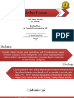 Morbus Hansen: Arif Bagus Adianto Iko Satriani Pembimbing: Dr. Dyah Ratri Anggraini SP KK