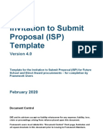 Invitation To Submit Proposal Template v4