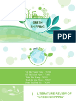Green Shipping PPT Group 6