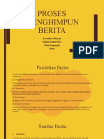 Proses Menghimpun Berita