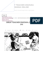 Great Teacher Onizuka, Chapter 195 - Great Teacher Onizuka Manga Online