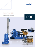 Pumps I Automation: Product Portfolio 2020