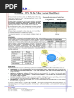 Shield: S Galum - 55% Al-Zn Alloy Coated Steel Sheet