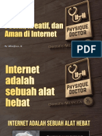 Positif, Kreatif, Dan Aman Di Internet by Dr. Akbarghaus