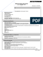 Material Safety Data Sheet: 1 Identification of Substance