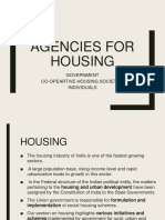 Agencies of Housing