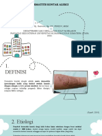 Dermatitis Kontak Alergi Penyebab