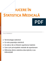Introducere in Statistica Medicala