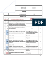 Session Plan Ele-9